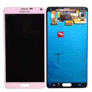 Display-uri si Touchscreen-uri - Ecran Display cu touchscreen Samsung Galaxy Note 4 N910f Pink