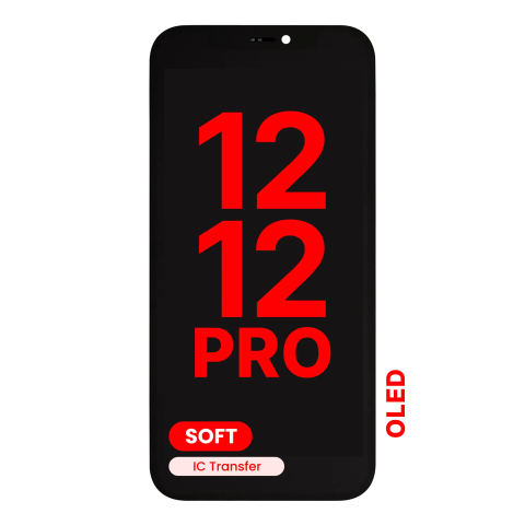Ecrane iphone 12 - Display iPhone 12 / 12 Pro Premium Soft OLED cu Touchscreen