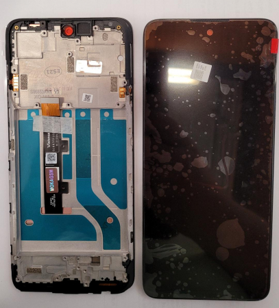 Display-uri si Touchscreen-uri - Display Motorola Moto Edge 20 Lite cu Rama Original Service Pack