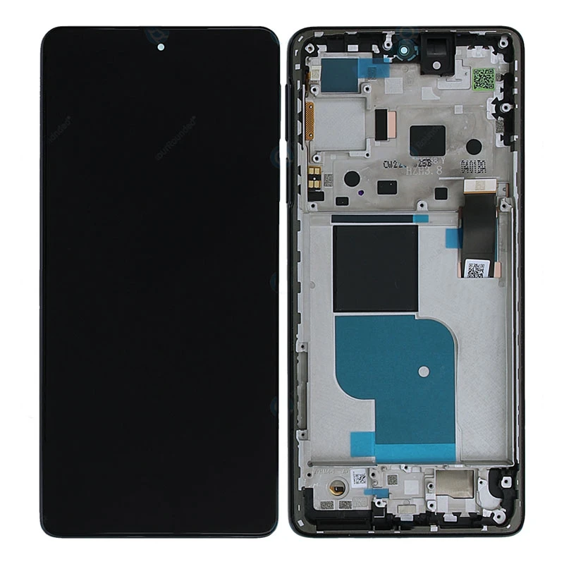 Display-uri si Touchscreen-uri - Display Motorola Moto Edge 30 PRO Black  XT2201 cu Rama Original Service Pack