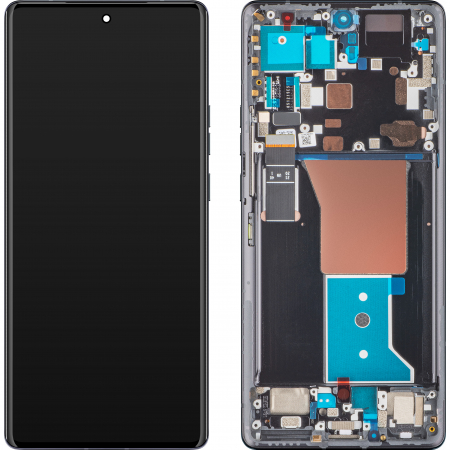 Piese si Componente GSM - Display Motorola Moto Edge 40 PRO Black  XT2301 cu Rama Original Service Pack