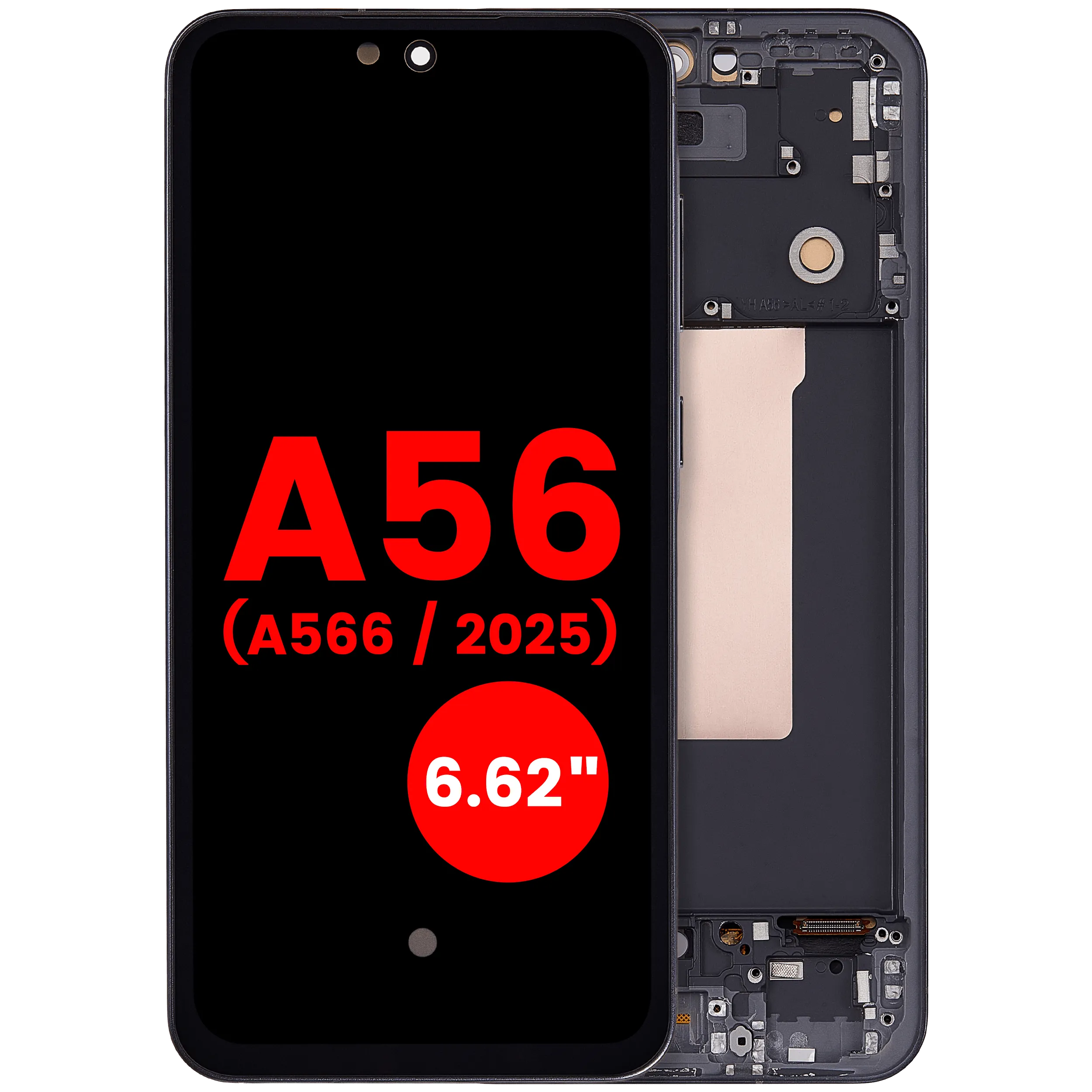 Piese si Componente GSM - Display Samsung A56 OLED cu Ramă – Compatibil