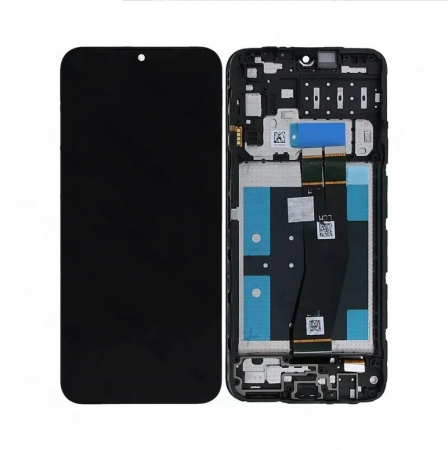 Display-uri si Touchscreen-uri - Display Samsung Galaxy A14 4G A145 DOAR MODELUL A145P A145R cu Rama Black Negru