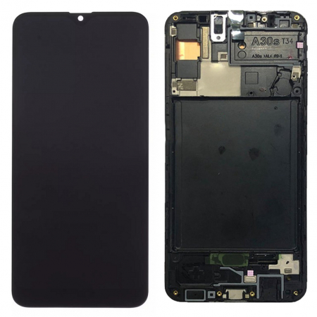 Display-uri si Touchscreen-uri - Display Samsung Galaxy A30s A307 incell cu rama