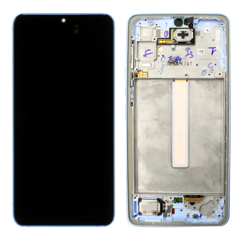 Display-uri si Touchscreen-uri - Original Display Samsung Galaxy A33 5g cu Rama Blue