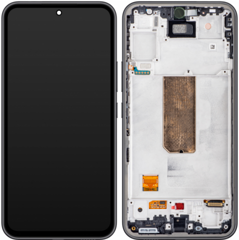 Display-uri si Touchscreen-uri - Original A54 Display Samsung Galaxy A54 5G A546 Original cu Rama Black