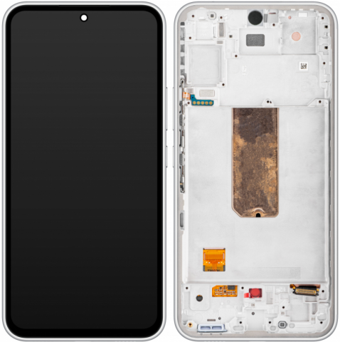Display-uri si Touchscreen-uri - Display Samsung Galaxy A54 5G A546 Original cu Ramă White Silver