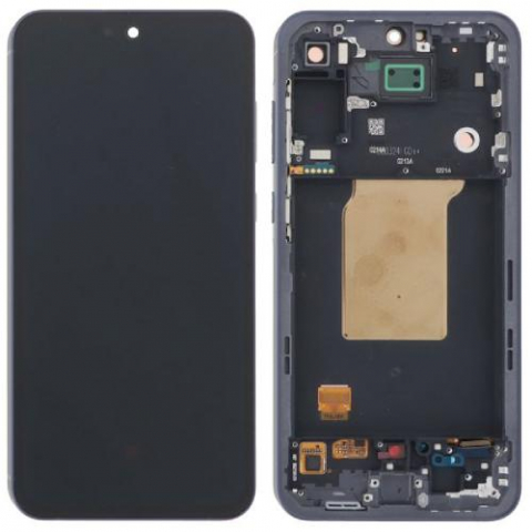 Piese si Componente GSM - Display Samsung Galaxy A55 5G A556 Original cu Rama Black