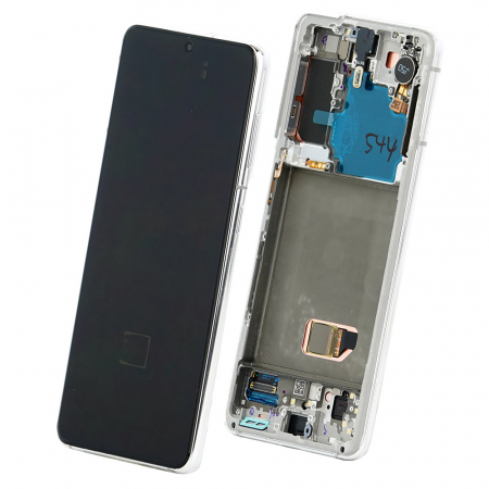 Display-uri si Touchscreen-uri - Display Samsung Galaxy S21 5G G991 Phantom White
