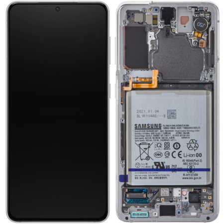 Display-uri si Touchscreen-uri - Display Samsung Galaxy S21 5G G991 Phantom White