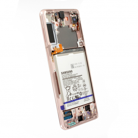 Display-uri si Touchscreen-uri - Display Samsung Galaxy S21 5G G991 S21  Phantom Violet
