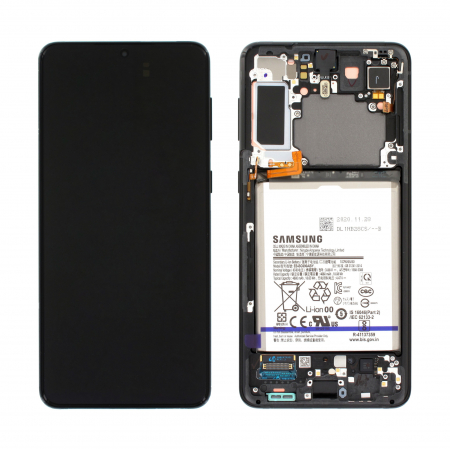 Display-uri si Touchscreen-uri - Display Samsung Galaxy S21 Plus 5G G996 Phantom Black B