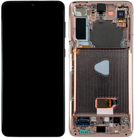 Display-uri si Touchscreen-uri - Display Samsung Galaxy S21 Plus 5G G996 Phantom Pink Roz