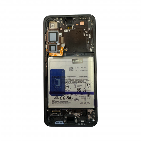 Piese si Componente GSM - Display Samsung Galaxy S24 Plus S926 Cu rama si Acumulator, Black Onyx, Original Service Pack