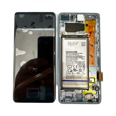 Display-uri si Touchscreen-uri - Display Samsung S10 Plus G975 Blue cu BATERIE / Display Samsung S10 Plus Blue