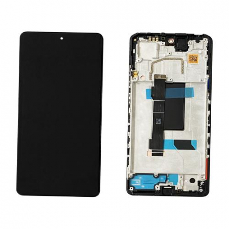 Display-uri si Touchscreen-uri - Display Xiaomi Poco X5 PRO 5G bLACK, 22101320G, 22101320I, Original Service Pack