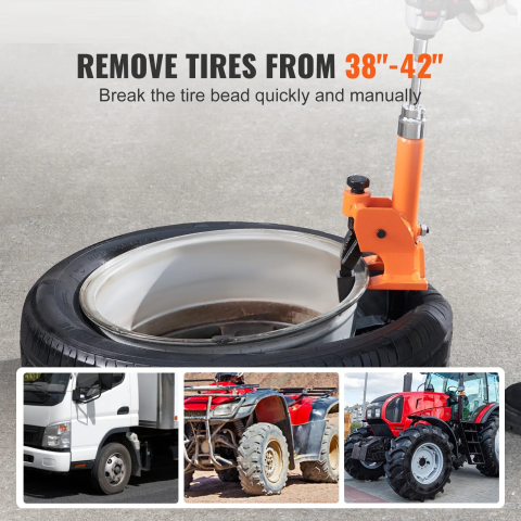 Dispozitiv manual desprindere talon anvelope , pentru ATV, UTV și auto, protecție cauciuc,vulcanizare, pana, offroad, [1]