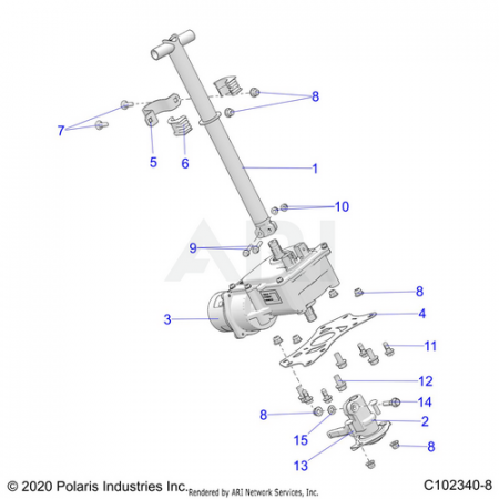 Pivoti - Bushing Strap Bracket, Part 5262582 Item   5262582 scrambler S