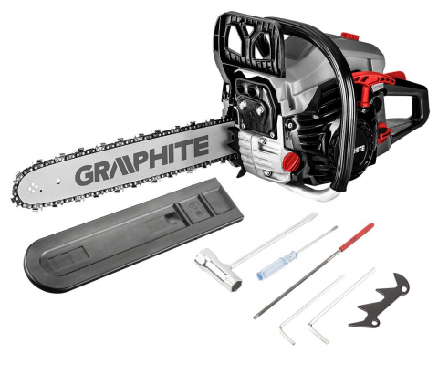 Drujba benzina - Drujba pe benzina 2kW (2.7HP), ghidaj 16 " GRAPHITE