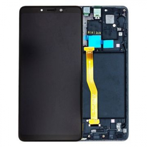 Display-uri si Touchscreen-uri - Ecran Display Samsung A9 2018 A920 cu rama Service Pack