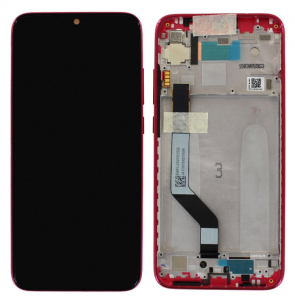 Display-uri si Touchscreen-uri - Ecran Display cu Rama Xiaomi Redmi Note 7, Red