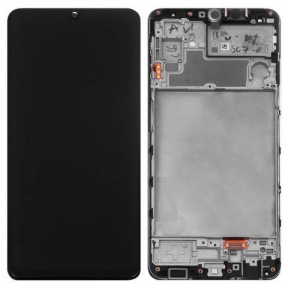 Display-uri si Touchscreen-uri - Ecran Display cu touchscreen Samsung Galaxy M32 M325 cu Rama Service Pack