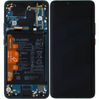 Display-uri si Touchscreen-uri - Ecran Display Huawei Mate 20 Pro cu baterie Porsche Design ( Negru) Service Pack