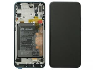 Display-uri si Touchscreen-uri - Ecran Display Huawei P Smart Z Green, STK-LX1, cu Acumulator, Original Service Pack