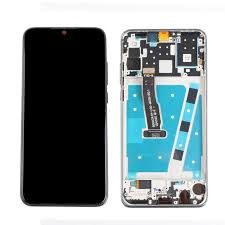 Display-uri si Touchscreen-uri - Ecran Display Huawei P30 Lite cu Rama ALB / MAR-LX1 / MAR-LX1A / MAR-L21