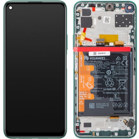 Display-uri si Touchscreen-uri - Ecran Display Huawei P40 Lite 5g  VERDE CDY-NX9A  cu Acumulator Original Service Pack