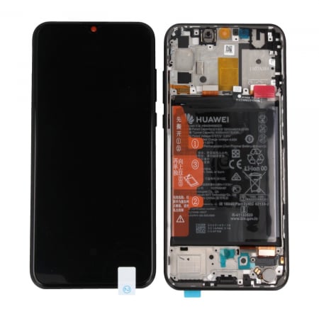 Display-uri si Touchscreen-uri - Original Display Huawei Y8p AQM-LX1 / Display P smart S  Service pack cu rama si acumulator