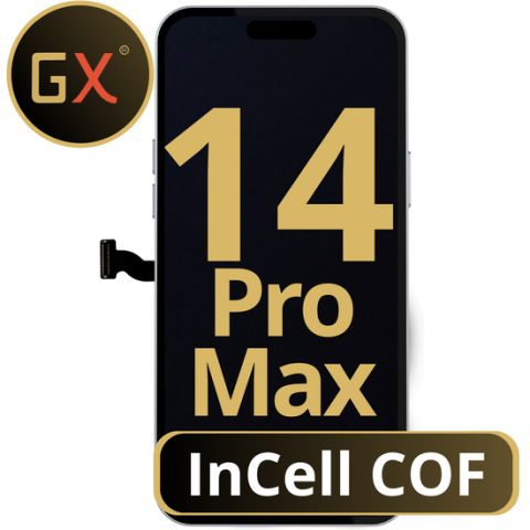 Display-uri si Touchscreen-uri - Ecran Display iPhone 14 Pro Max, GX iNcell compatibil, vedere din fata