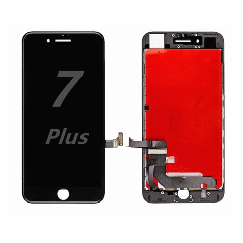 Piese si Componente GSM - Display iPhone 7 Plus negru – LCD + touchscreen compatibil