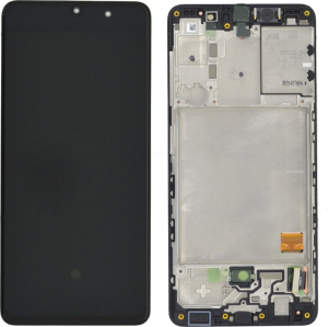 Piese si Componente GSM - Ecran Display Samsung Galaxy A41 A415 cu Rama Compatibil LCD