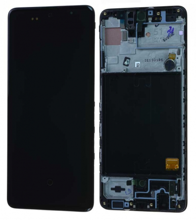 Display-uri si Touchscreen-uri - Ecran Display Samsung Galaxy A51 A515, A51 2020, Original Service Pack MOKA PHONE