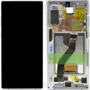 Display-uri si Touchscreen-uri - Ecran display Samsung Galaxy Note 10 Plus N975f AURA WHITE