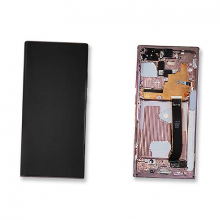 Ecran display Samsung Galaxy Note 20 Ultra N986 cu rama, Bronze [2]