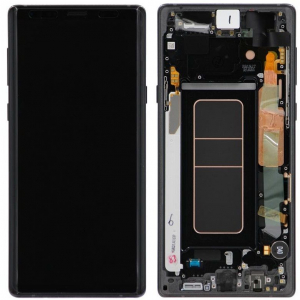 Display-uri si Touchscreen-uri - Ecran display Samsung Galaxy Note 9 N960f Negru