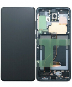 Display-uri si Touchscreen-uri - Ecran Display Samsung Galaxy S20 Plus G985F G986 5G Black