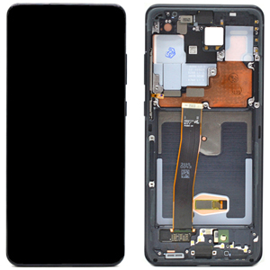 Display-uri si Touchscreen-uri - Ecran Display Samsung Galaxy S20 Ultra G988, GREY  SWAP   MOKA PHONE