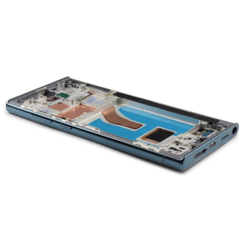 Ecran Display Samsung Galaxy S22 Ultra S908, compatibil, iNcell, Cu rama Green [1]