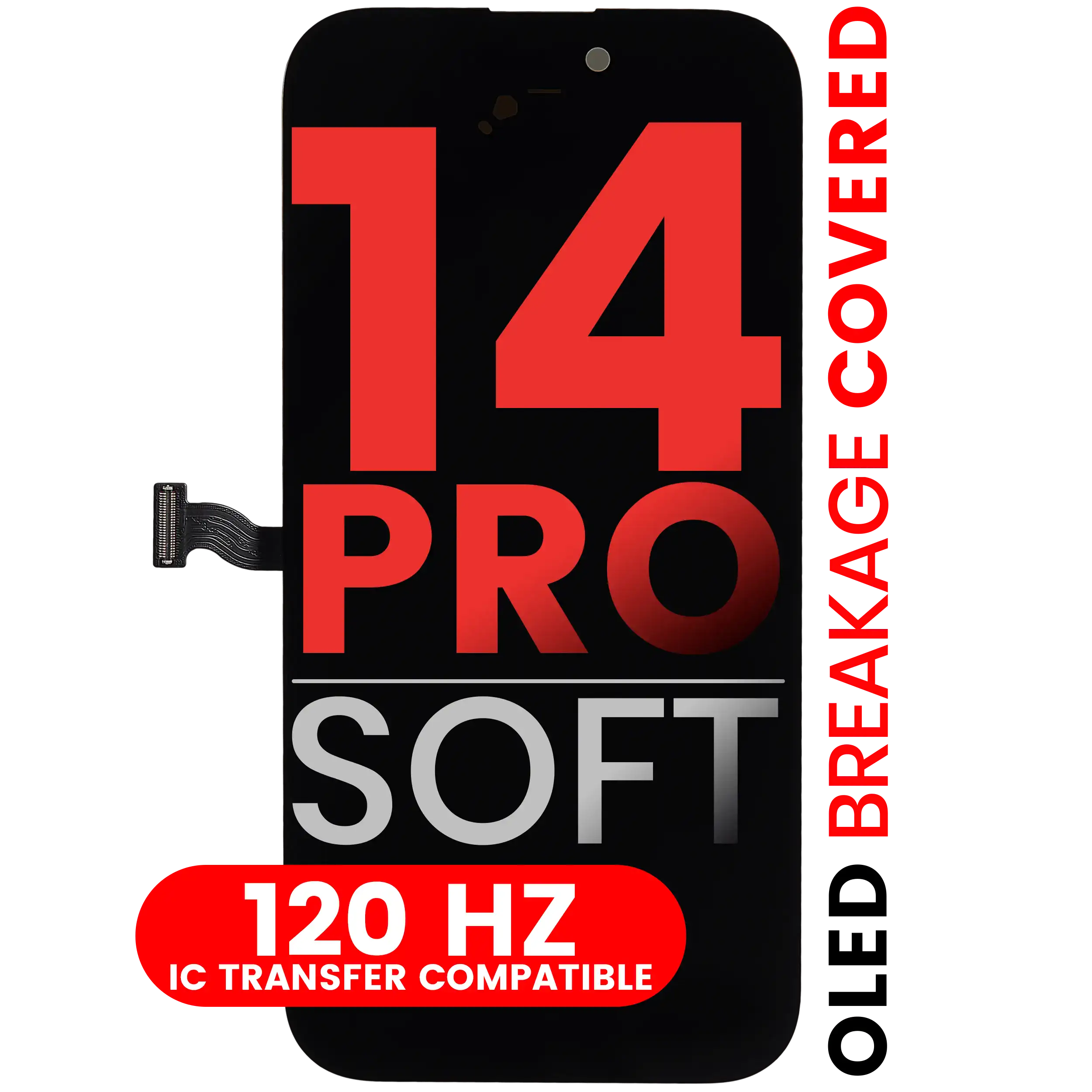 Piese si Componente GSM - Display iPhone 14 Pro Soft OLED Premium 120Hz