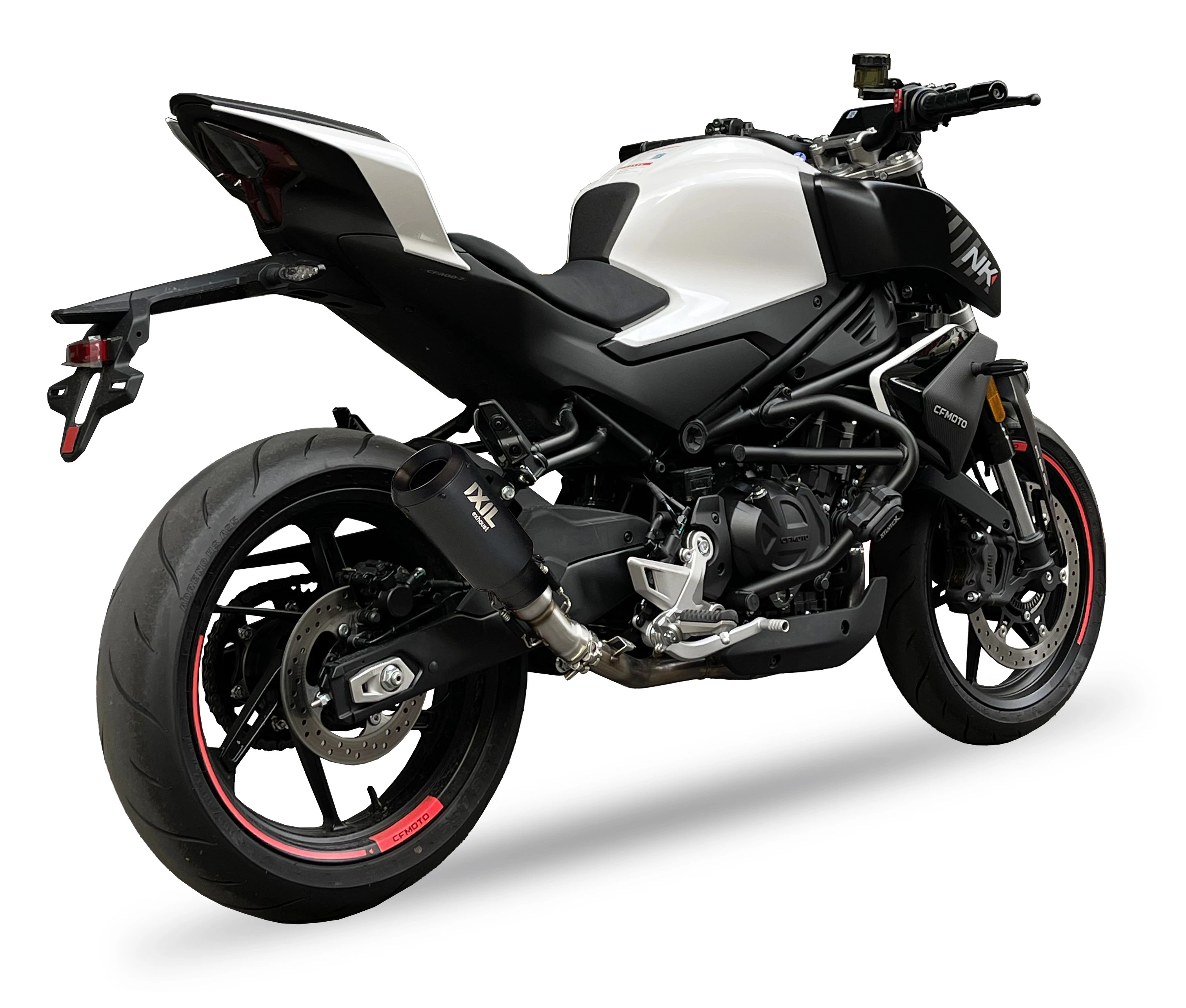 CF MOTO 450 NK - Tobă Sport CFMOTO 450NK IXIL Race Xtrem Black