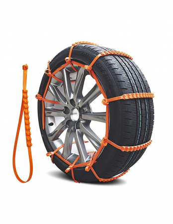 Auto - Fasete antiderapante Universale pentru Anvelope 93 cm set 10 bucati, lant roti iarna