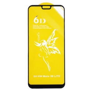 Folii Protectie - Folie Sticla 5D pentru Huawei Mate 20 Lite black