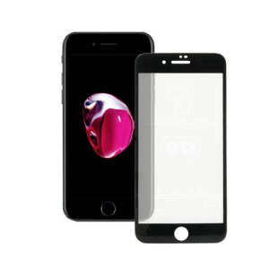 Folie Sticla 5D Full Glue iPhone 7 iPhone 8, SE 2020 Neagra WOZINSKY [0]