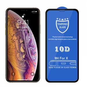 Accesorii - Folie Sticla iPhone 12 Mini 5.4" 10D Full Glue