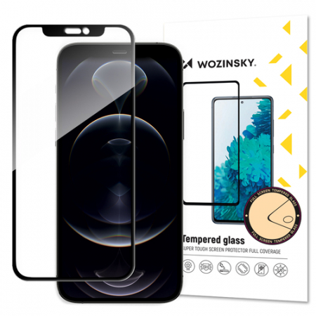 Folii Protectie - Folie sticla iPhone 13 Pro Max 5D Full Glue 9H WOZINSKY