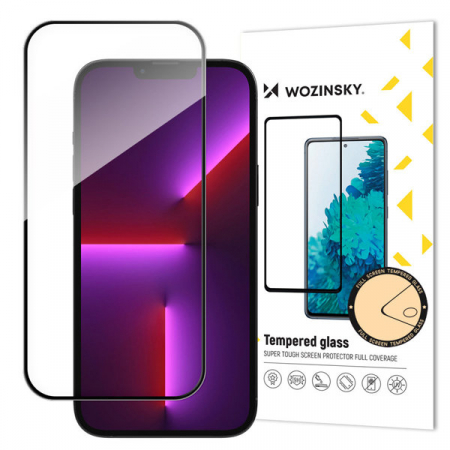 Folii Protectie - Folie sticla iPhone 14 Pro  Wozinsky super durable Full Glue