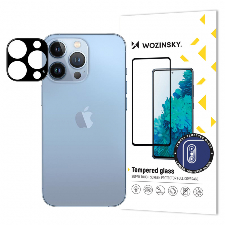 Folii Protectie - Folie protectie camera iPhone 15 Pro Max , 9h full glue  HQ
